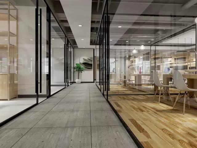 深圳辦公室裝修鋁高隔隔斷